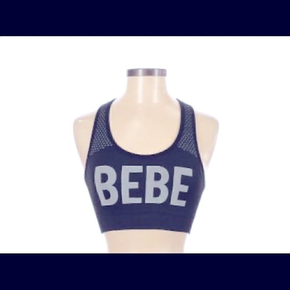 🛍BEBE  Women’s Sport Bra rachback Size :Medium